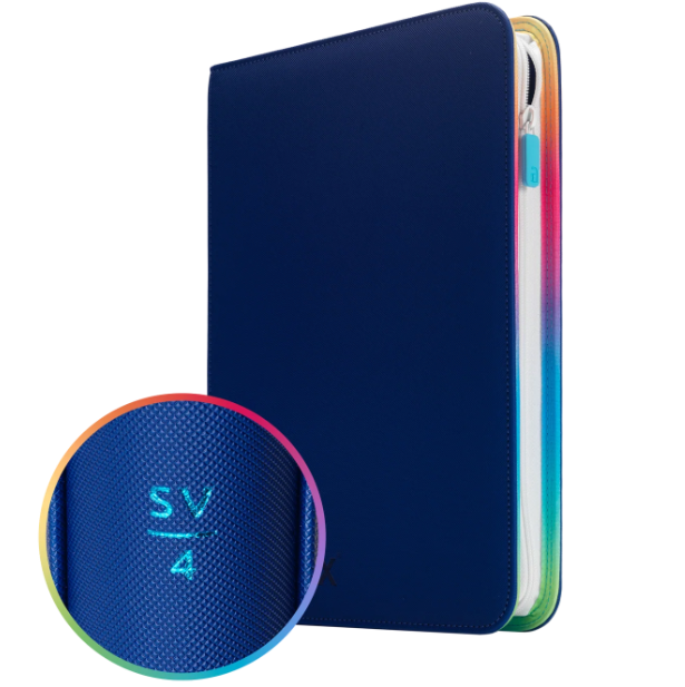 VaultX: 9-Pocket Exo-Tec Zip Binder