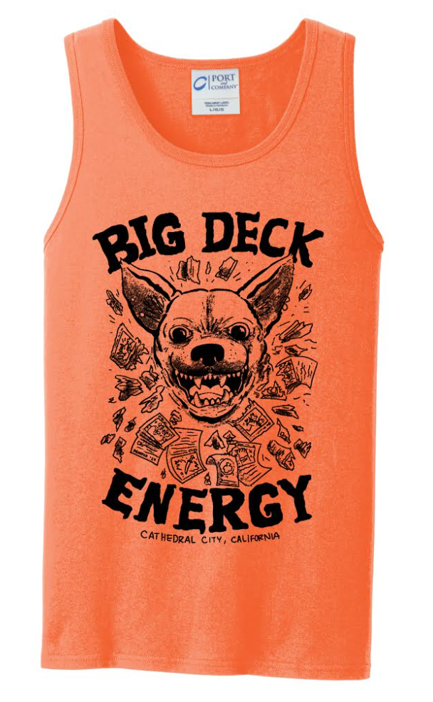 Tank-Top: "PAX!" Big Deck Energy - 5 Neon Colors