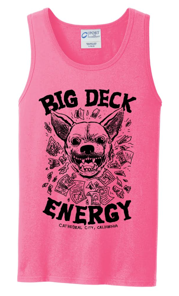 Tank-Top: "PAX!" Big Deck Energy - 5 Neon Colors