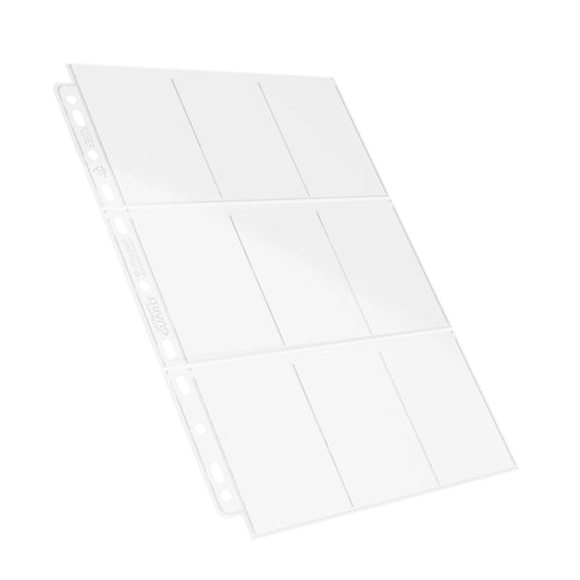 Ultimate Guard: Single Page - 9 Pocket Pages (Clear)