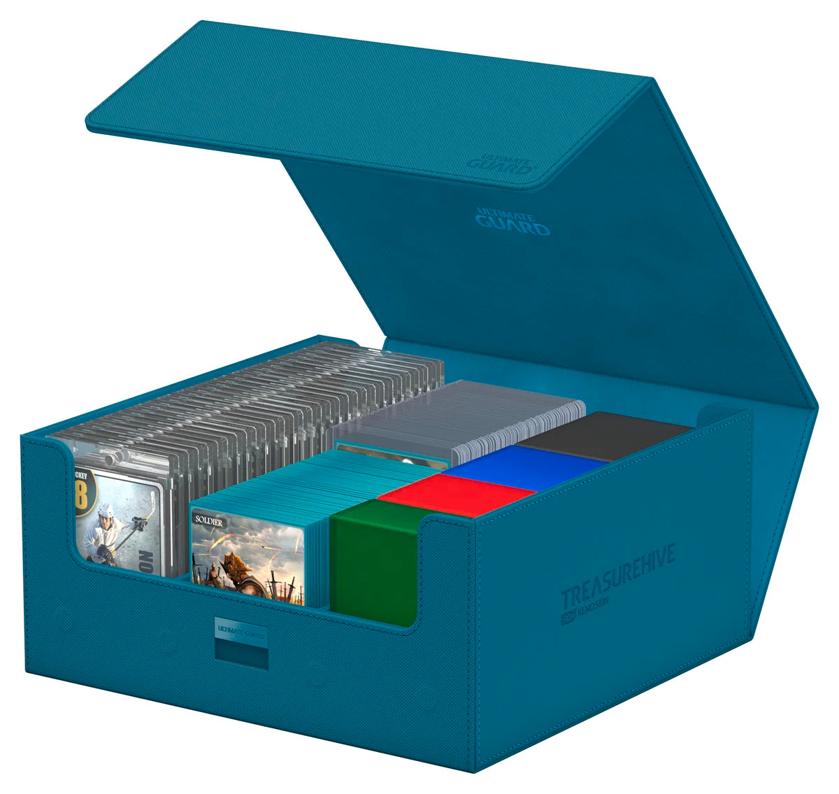 Ultimate Guard: Deck Case - TREASUREHIVE 90+ - Petrol