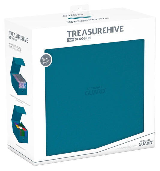 Ultimate Guard: Deck Case - TREASUREHIVE 90+ - Petrol