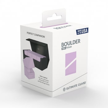 Ultimate Guard: BOULDER 100+ Deck Box - SOLID LAVENDER
