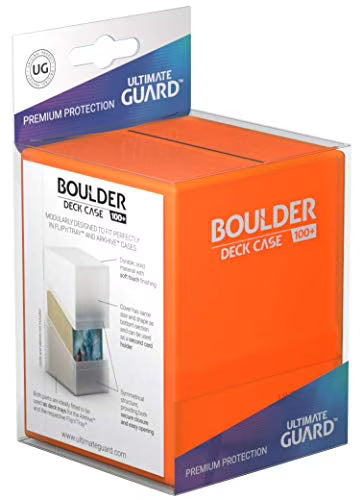 Ultimate Guard: BOULDER 100+ Deck Box - POPPY TOPAZ