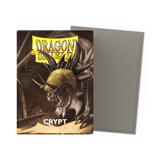 Dragon Shield: (100) Standard Matte Duel Sleeves - Crypt