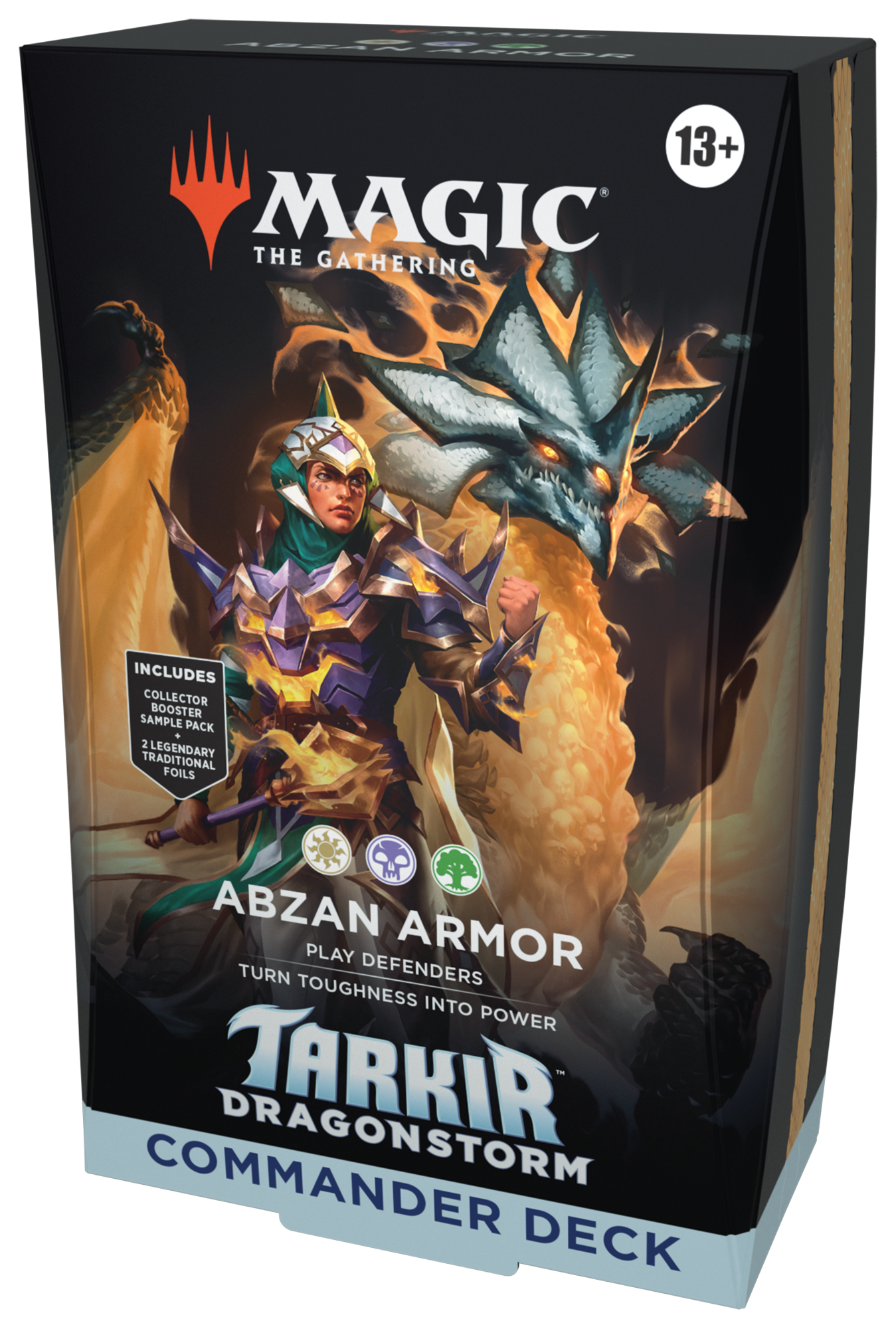 MTG: Abzan Armor: Tarkir Dragonstorm Commander Deck: Magic The Gathering