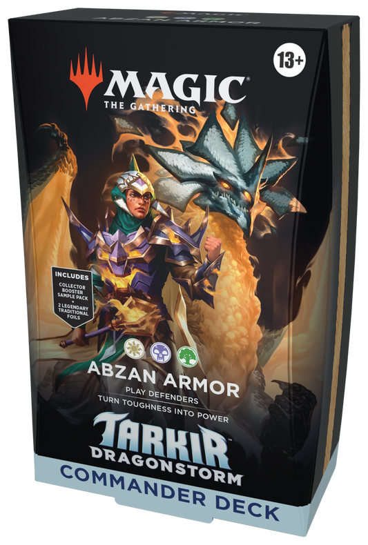 MTG: Abzan Armor: Tarkir Dragonstorm Commander Deck: Magic The Gathering