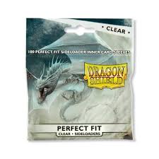 Dragon Shield: (100) Perfect Fit Side-Loader - Clear