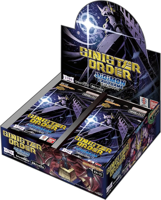 Digimon Card Game: Sinister Order (EX-10) - Booster Box (24ct)