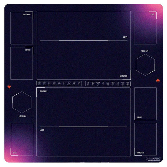 Ultra PRO: Playmat - Magic the Gathering - Foundations Playmat - Learn to Play Battlemat (2 Player)